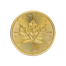 1oz Gold Canadian Maple Leaf Coin
