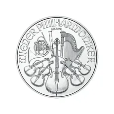 1oz Silver Austrian Philharmonic Coin