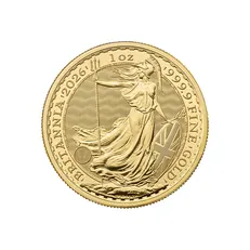 1oz Gold Britannia coin